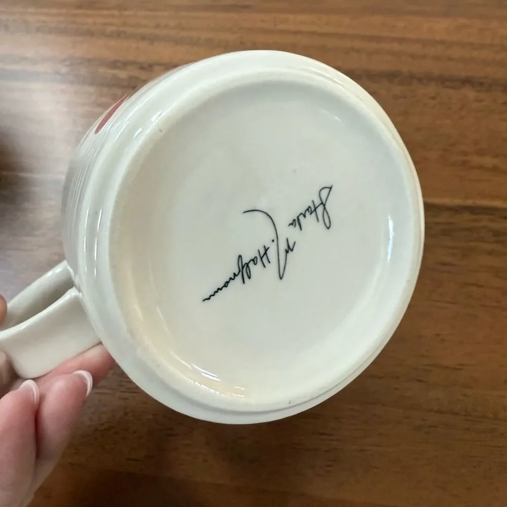 Anthropologie Starla Halfmann Petal Floral Palette M Mug